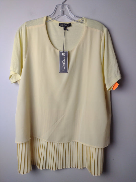 Top Short Sleeve By Diane Gilman  Size: Xl