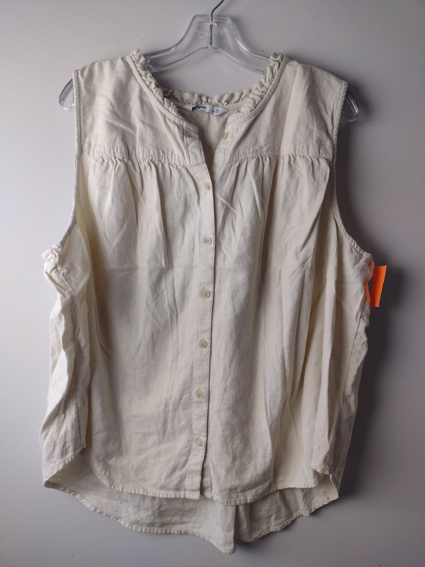 Top Sleeveless By Sonoma  Size: 2x