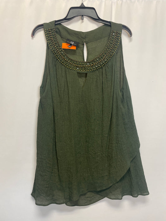 Top Sleeveless By Agb  Size: 2x