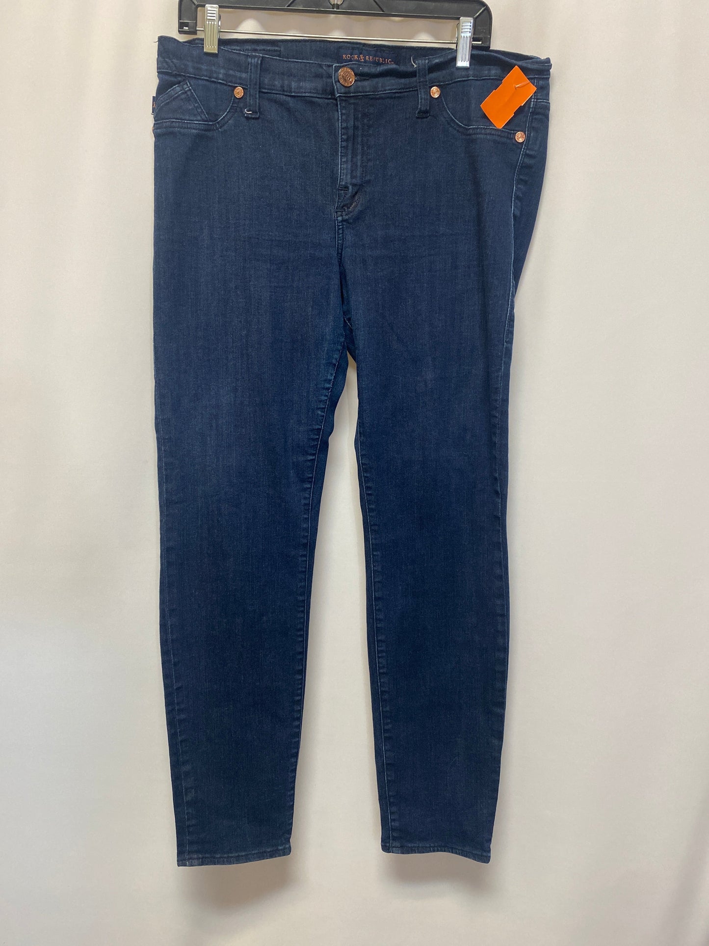 Jeans Skinny By Rock And Republic  Size: 16