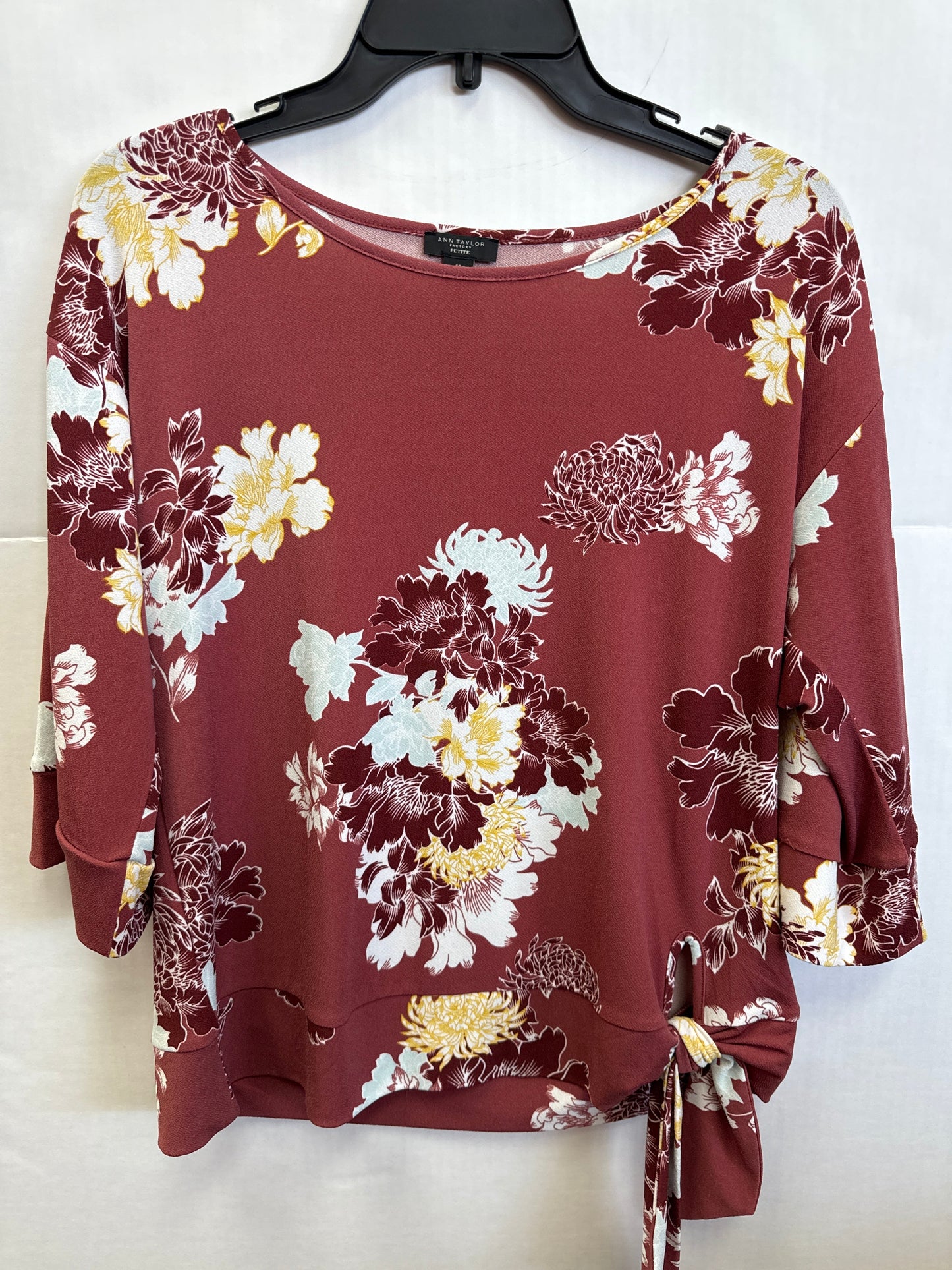 Top 3/4 Sleeve By Ann Taylor  Size: Petite   S