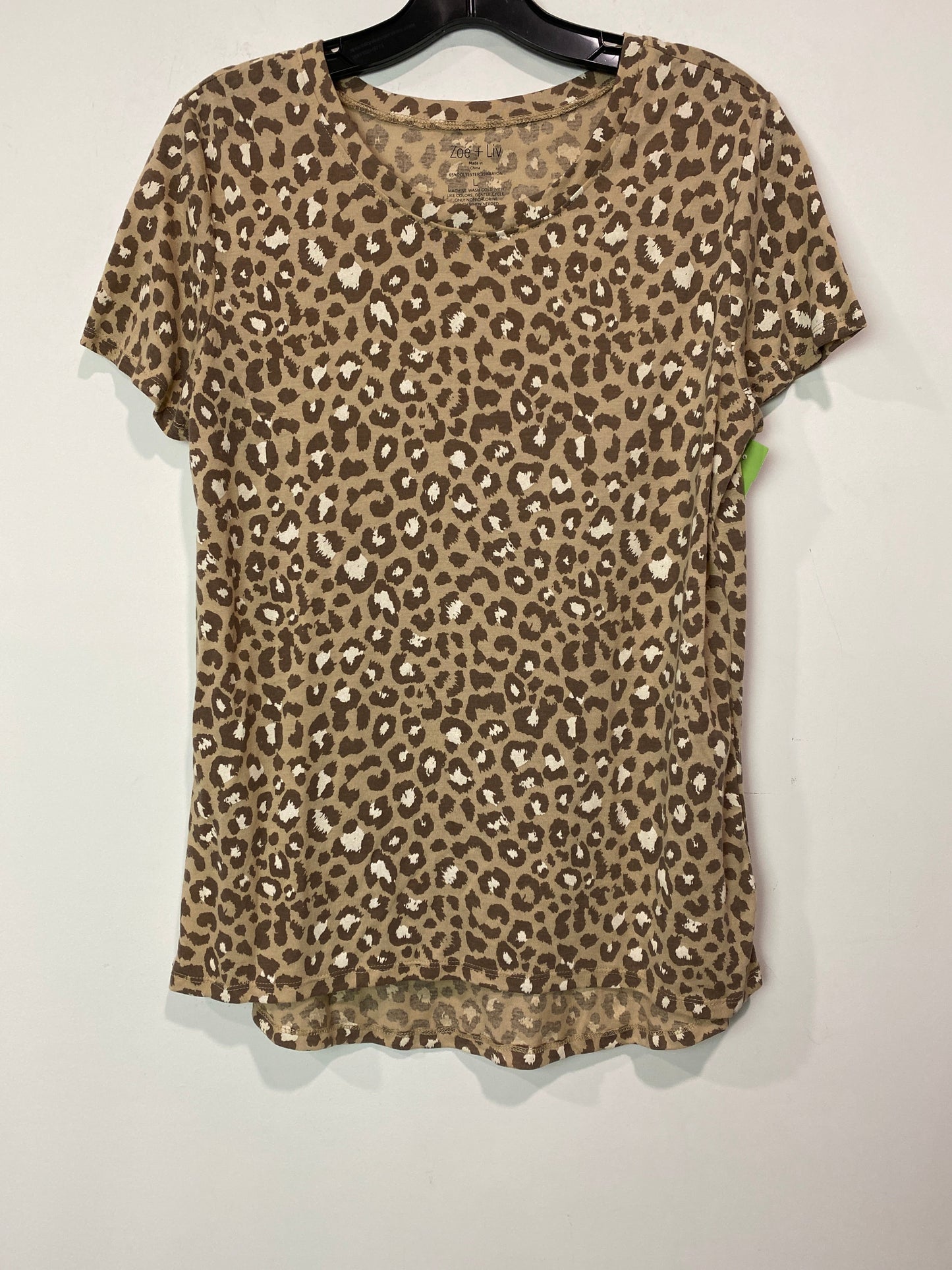 Top Short Sleeve By Zoe And Liv  Size: L