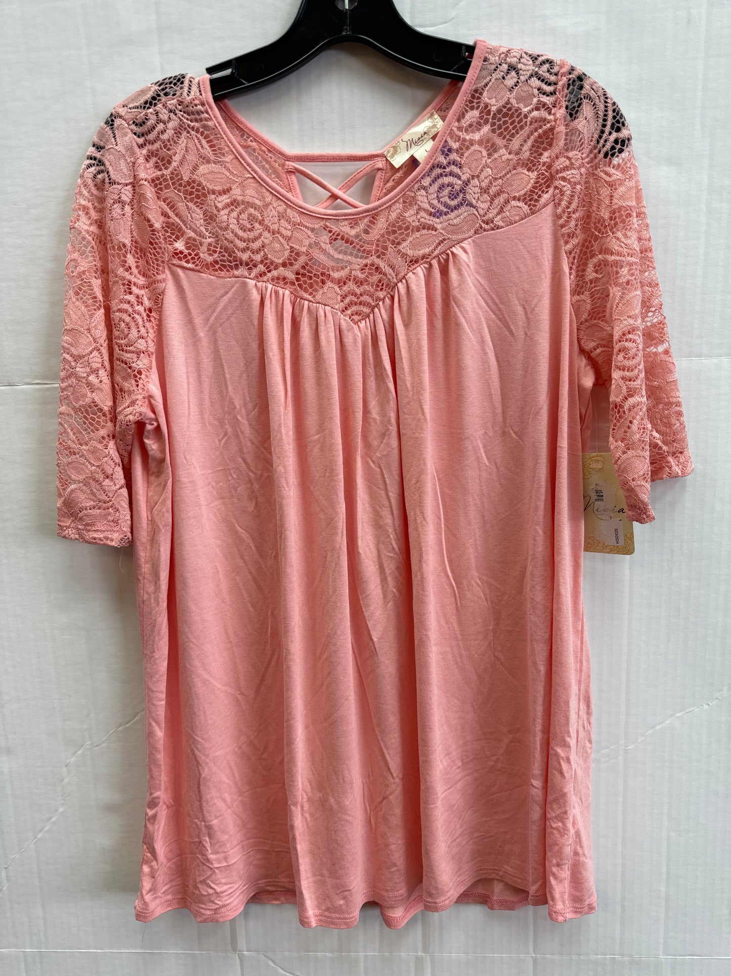 Top Short Sleeve By Misia  Size: L