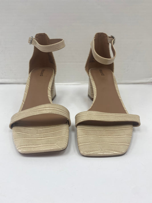 Sandals Heels Block By Abound  Size: 8.5