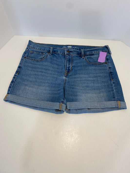 Blue Denim Shorts Old Navy, Size 12