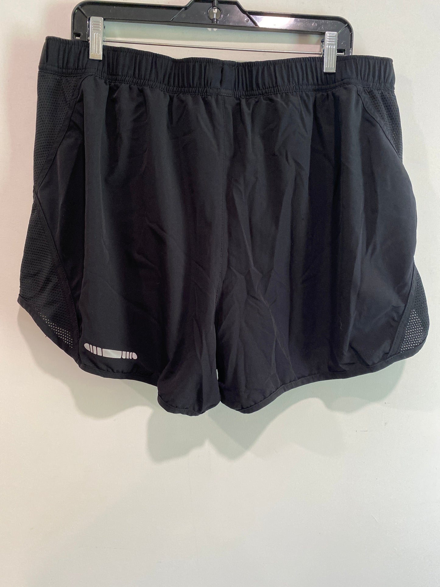 Black Athletic Shorts Bcg, Size 1x