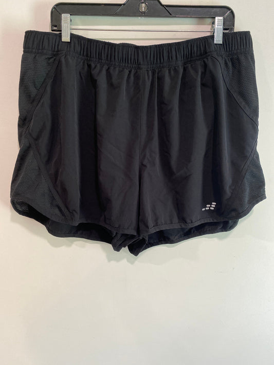 Black Athletic Shorts Bcg, Size 1x