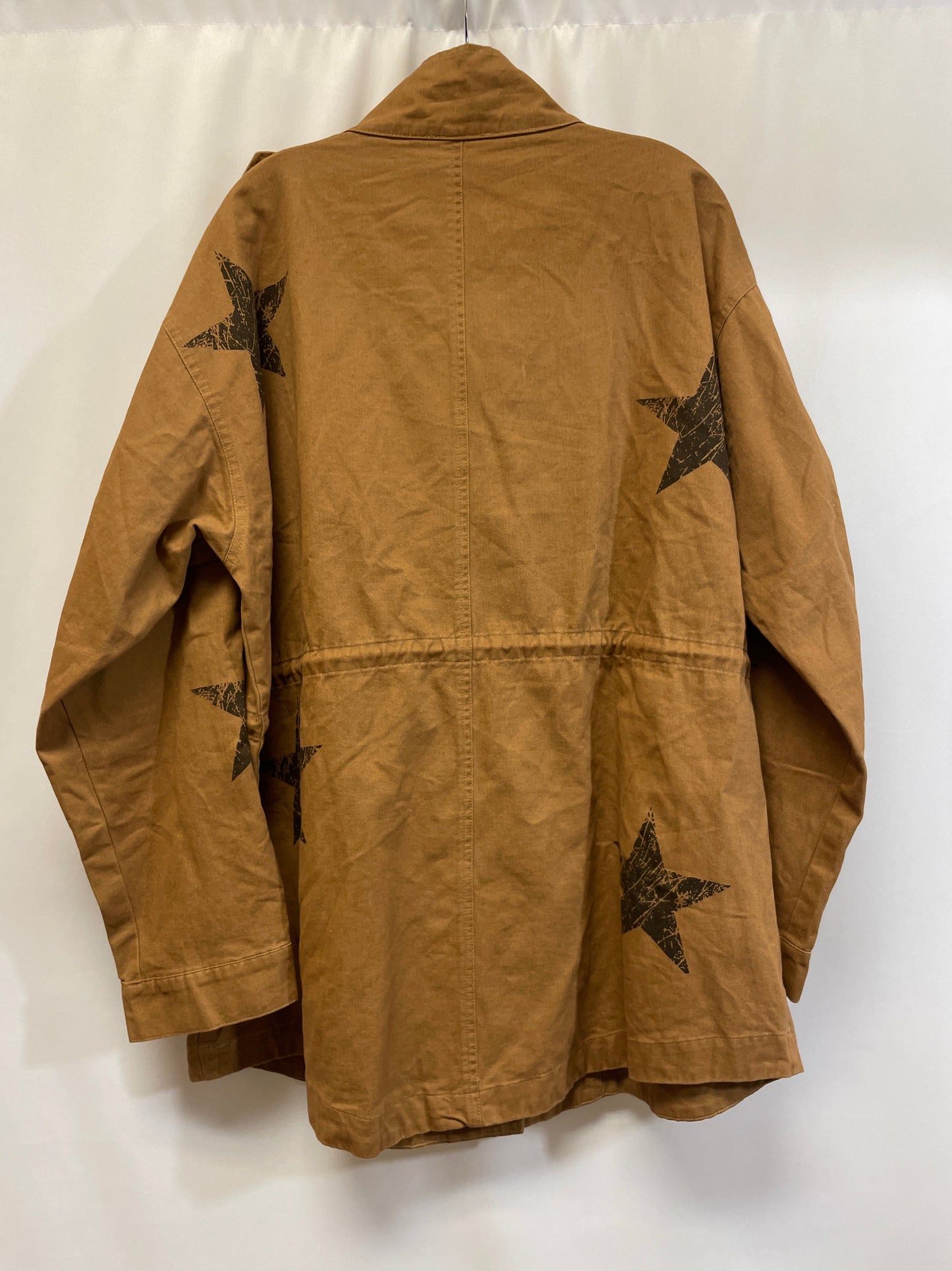 Brown Jacket Utility Oddi, Size 2x