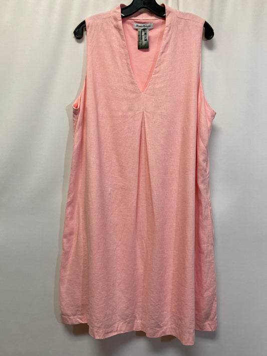 Pink Dress Casual Midi Tommy Bahama, Size Xl