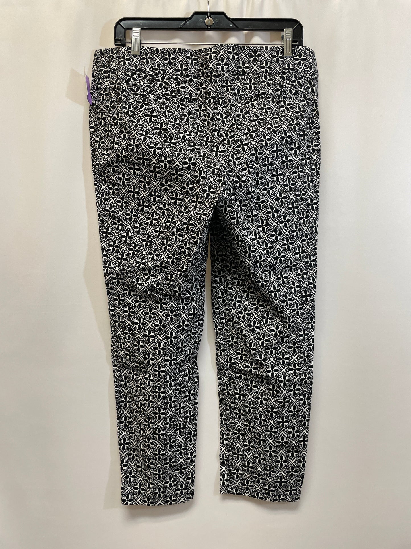 Black & White Pants Dress Talbots, Size 14petite