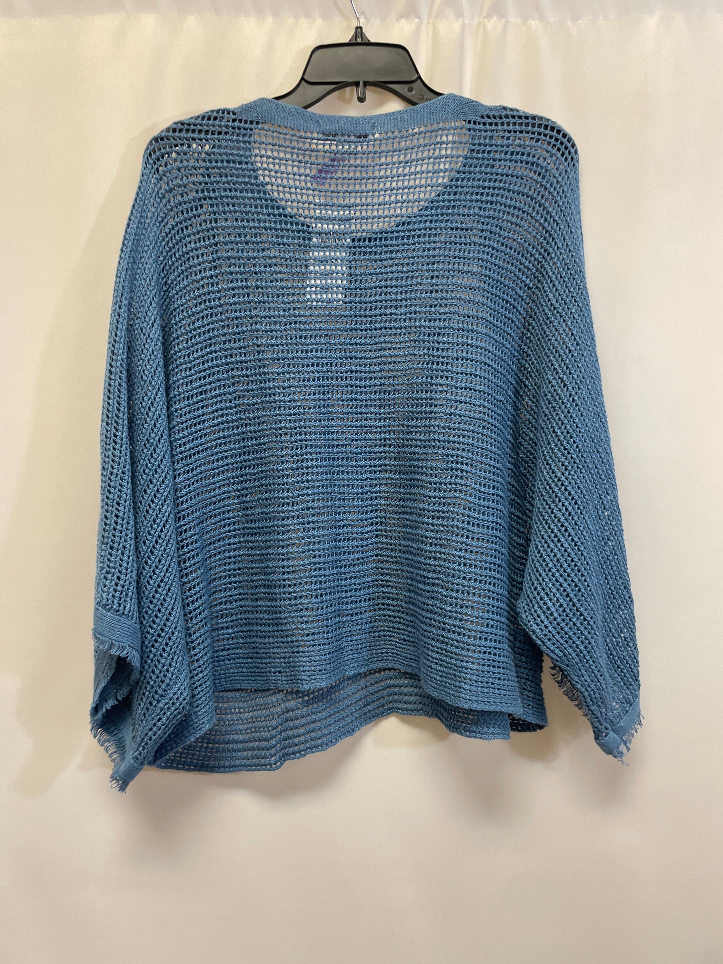 Blue Top 3/4 Sleeve Coldwater Creek, Size Xl