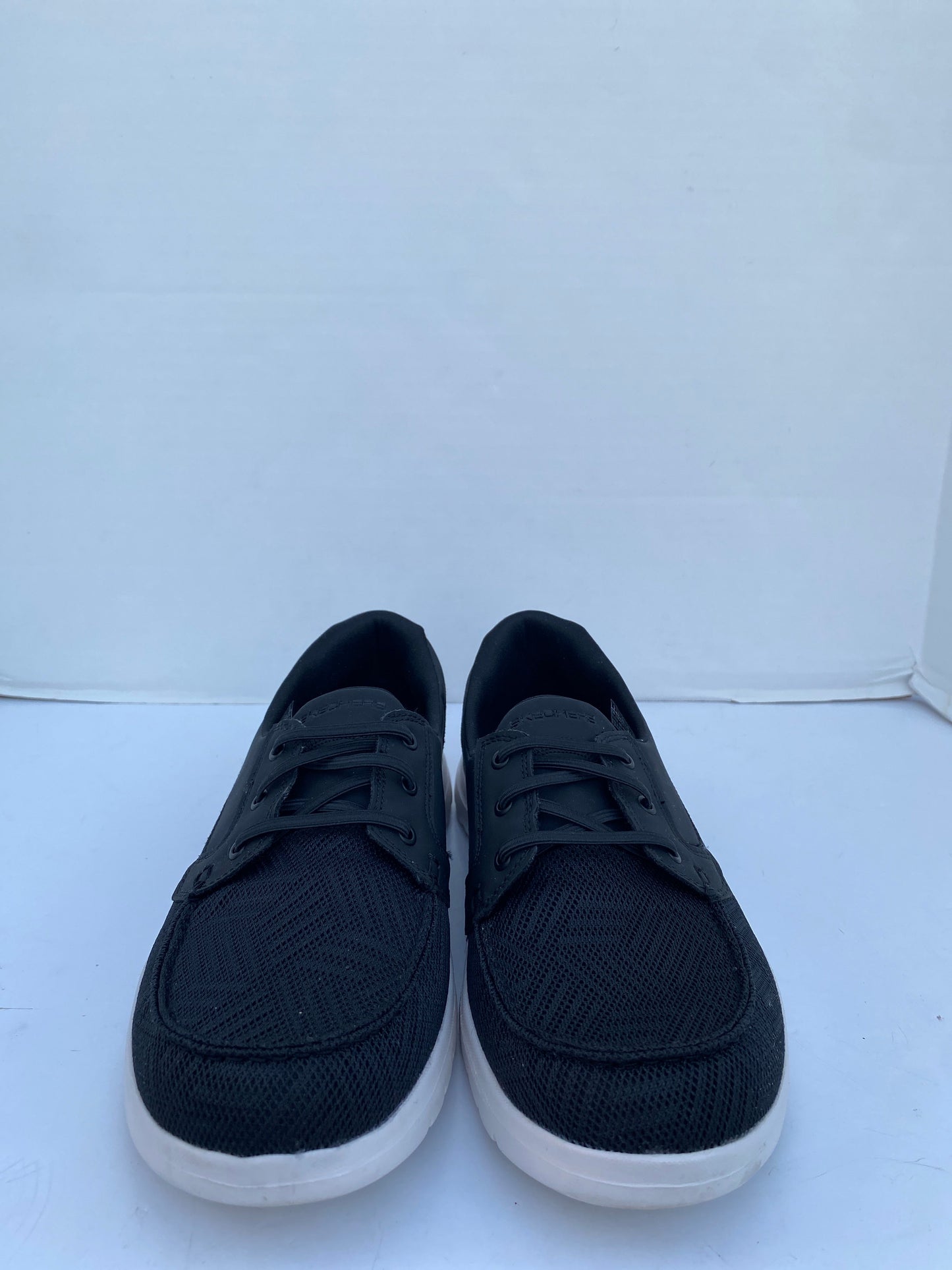 Black Shoes Flats Skechers, Size 9