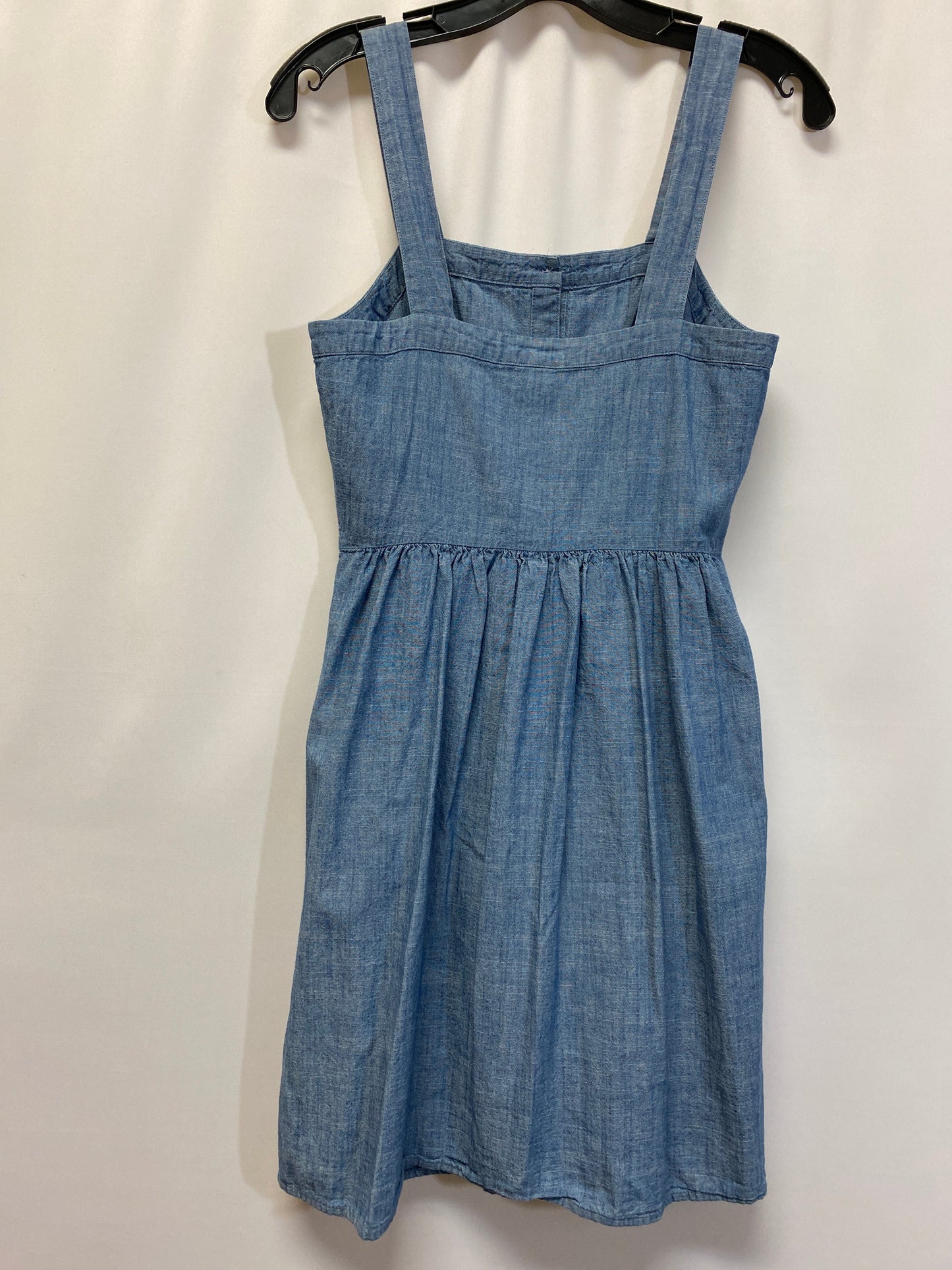 Blue Denim Dress Casual Midi J. Crew, Size Xs