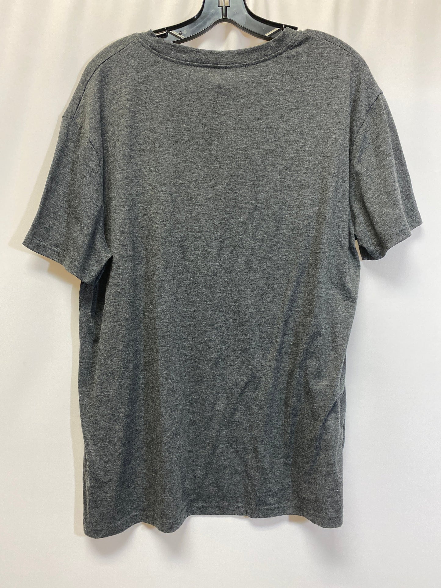 Grey Top Short Sleeve Clothes Mentor, Size 2x