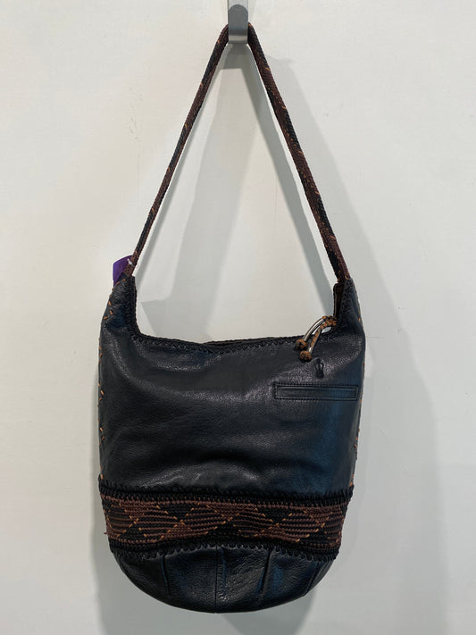 Handbag Leather The Sak, Size Large