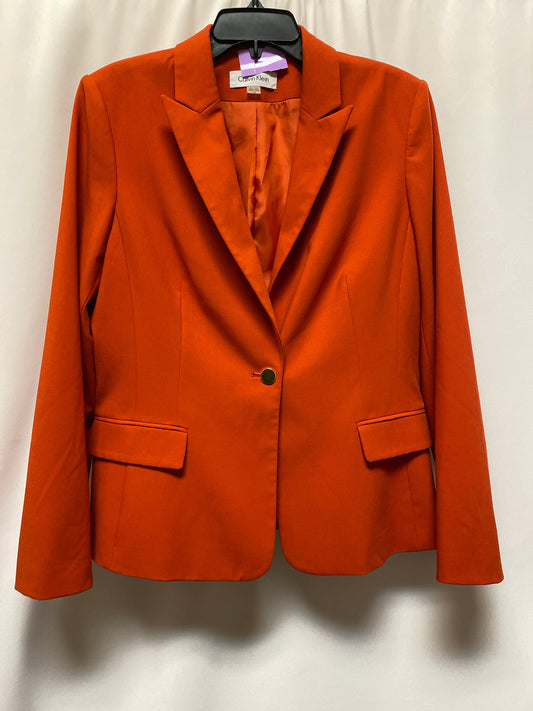 Orange Blazer Calvin Klein, Size L