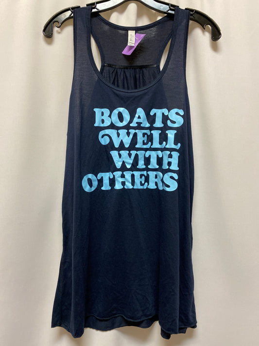 Navy Tank Top Bella + Canvas, Size 2x