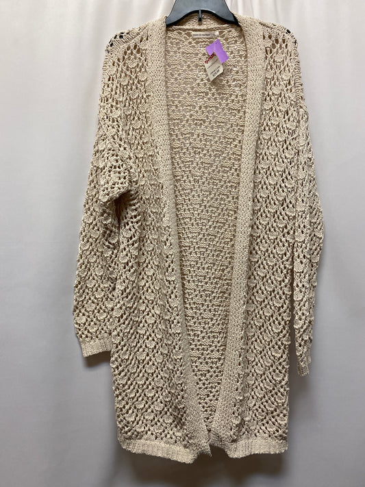 Beige Sweater Cardigan Clothes Mentor, Size Xl