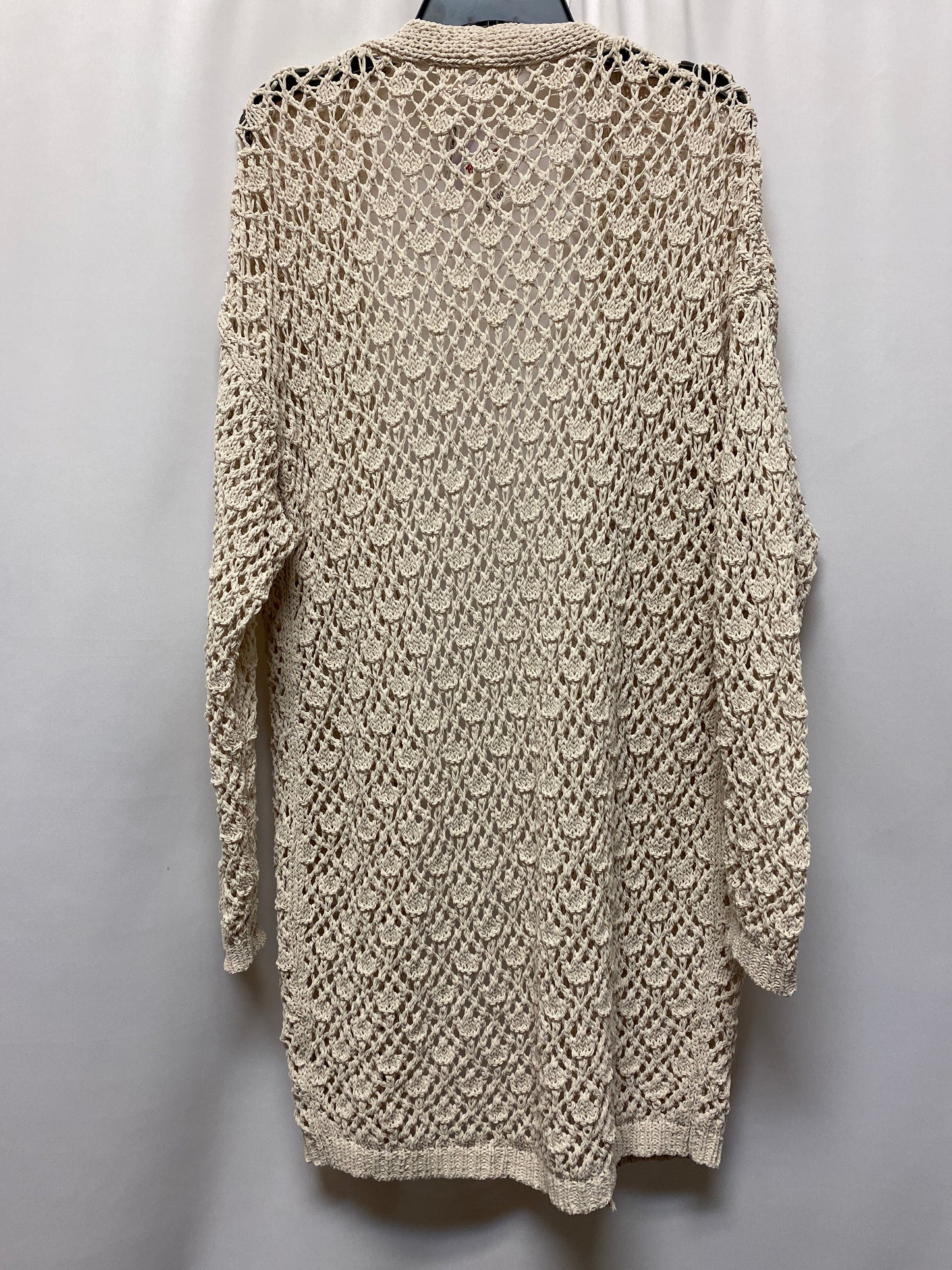 Beige Sweater Cardigan Clothes Mentor, Size Xl