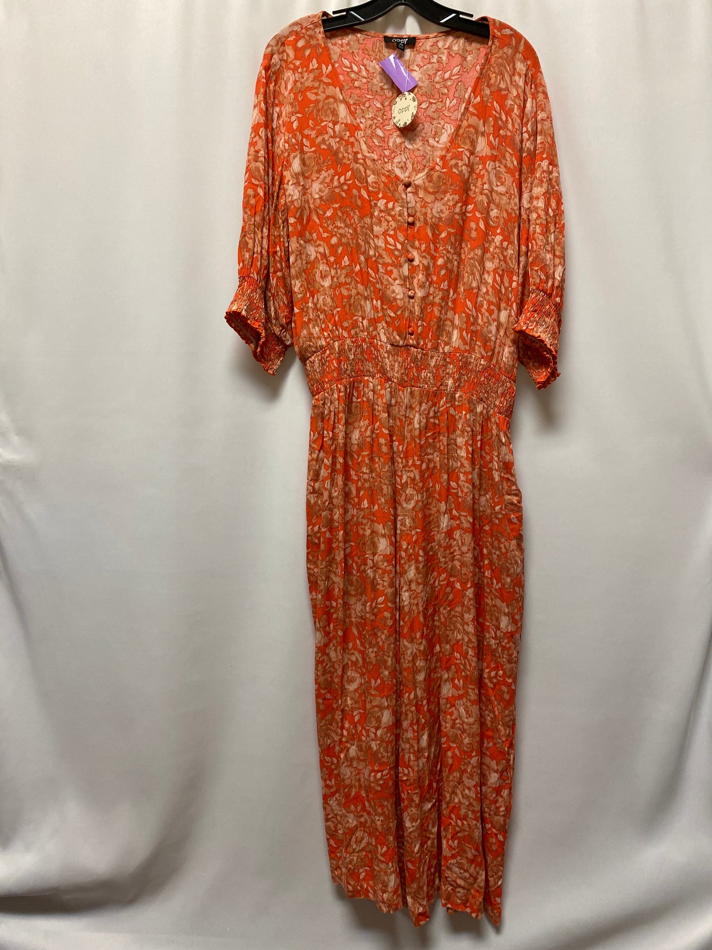 Orange Jumpsuit Oddi, Size 3x