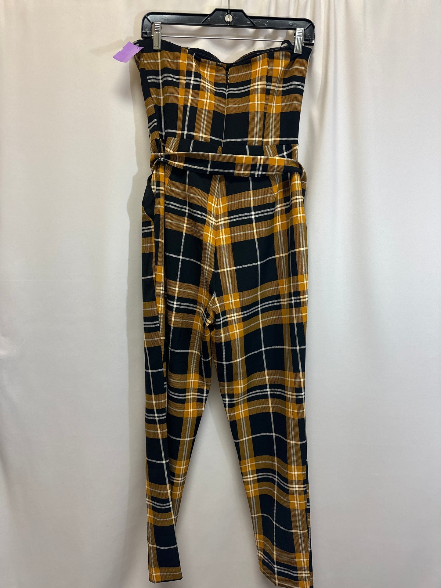 Black & Yellow Jumpsuit New York And Co, Size S