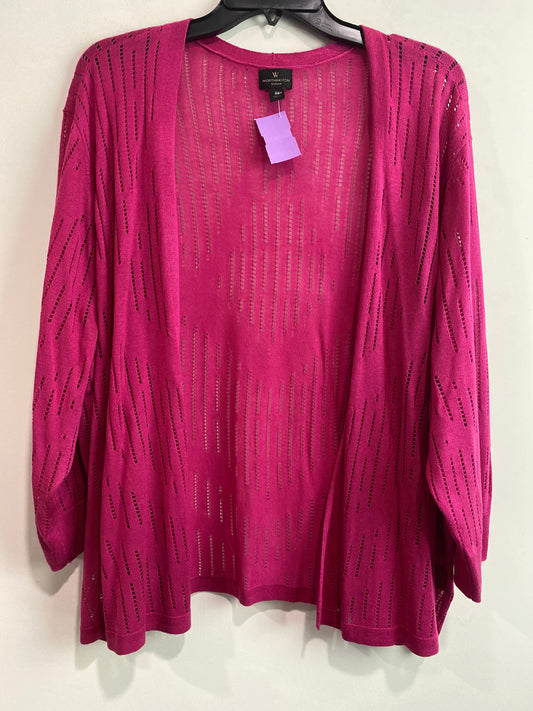 Pink Sweater Worthington, Size 3x