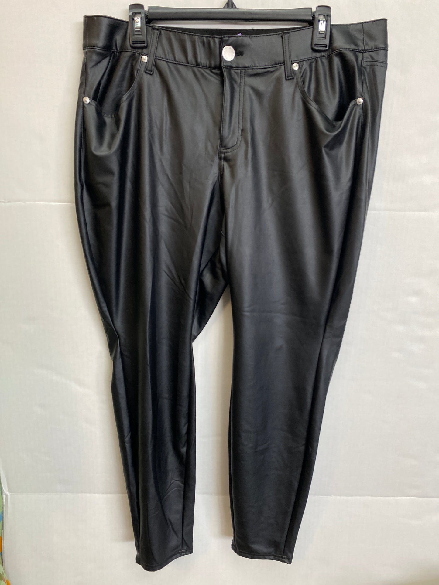 Black Pants Leggings Lane Bryant, Size 16petite