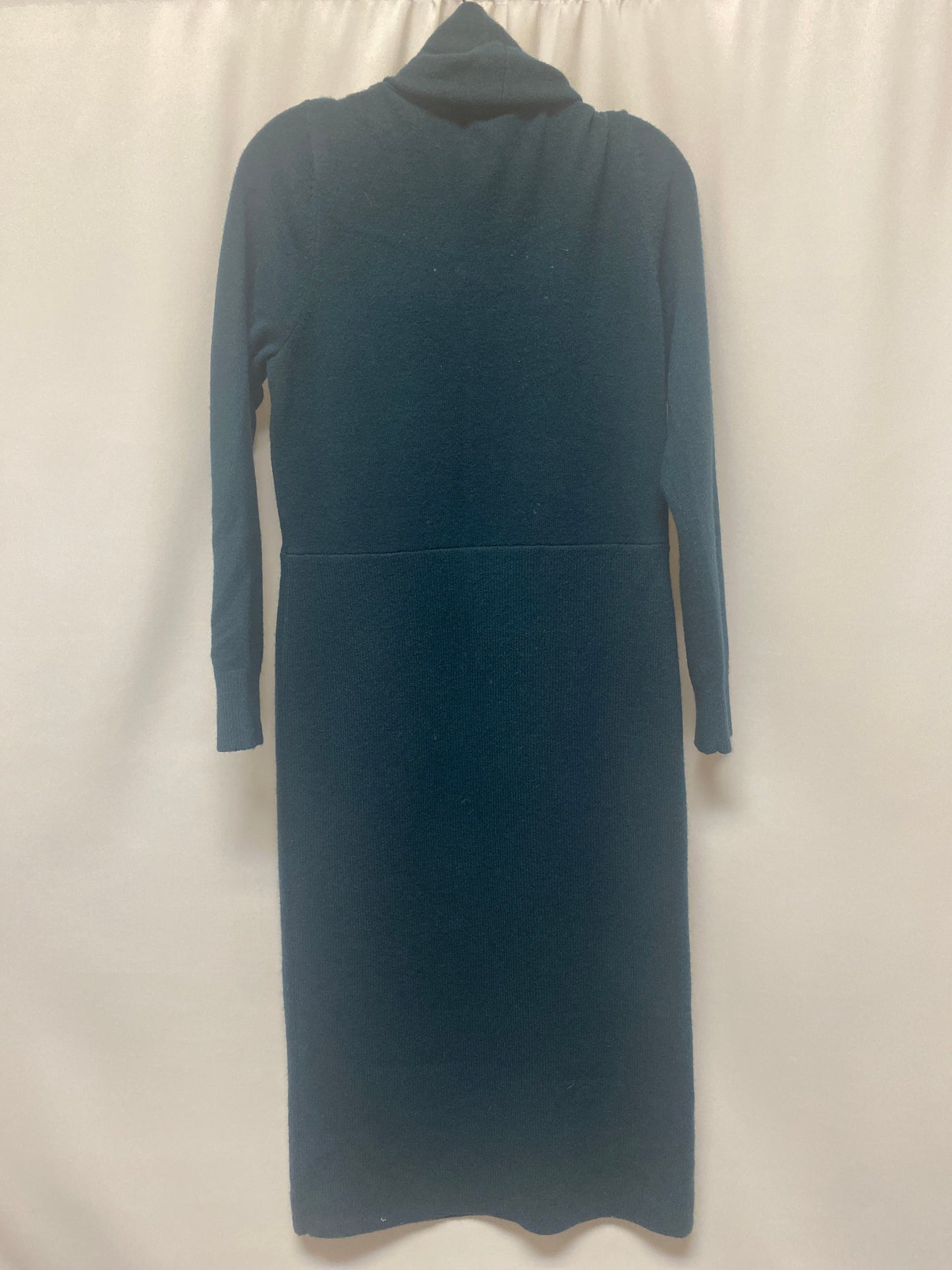 Blue Dress Casual Midi Ann Taylor, Size L