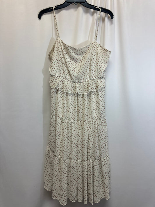 White Dress Casual Midi Altard State, Size L