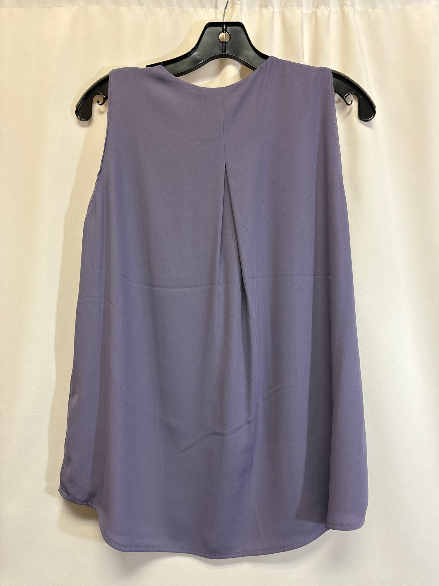 Purple Top Sleeveless White House Black Market, Size M