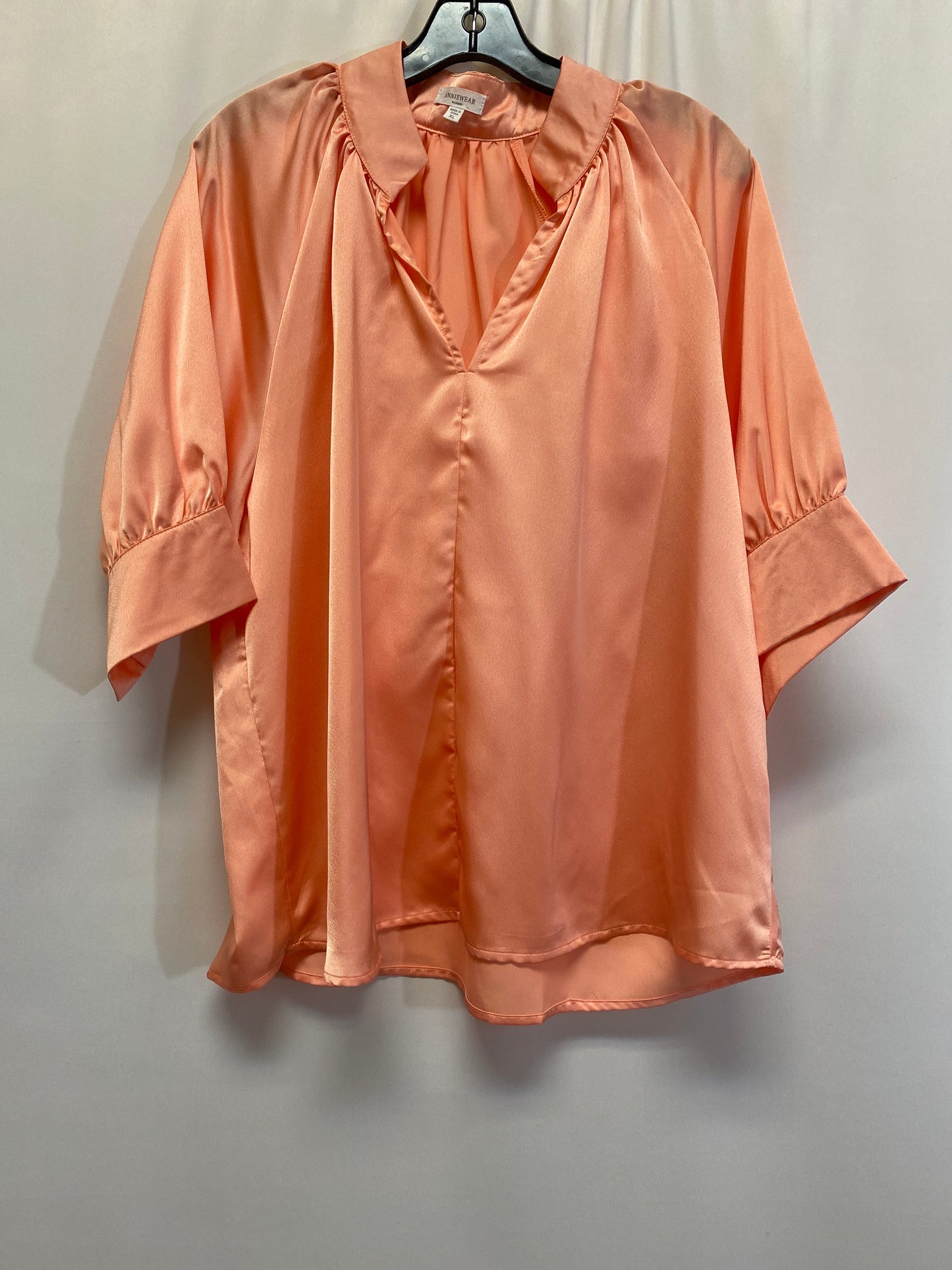 Peach Top Short Sleeve Clothes Mentor, Size Xl