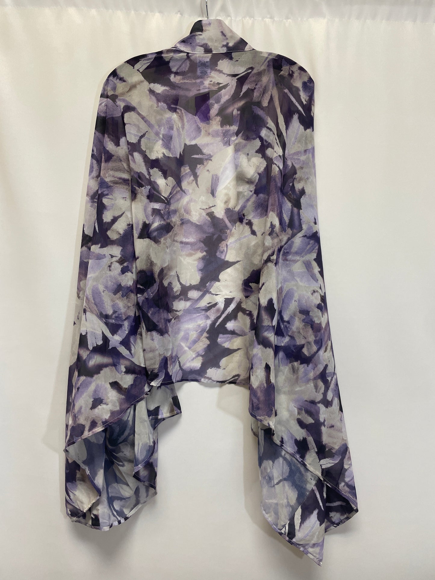 Purple Swimwear Cover-up Clothes Mentor, Size 3x