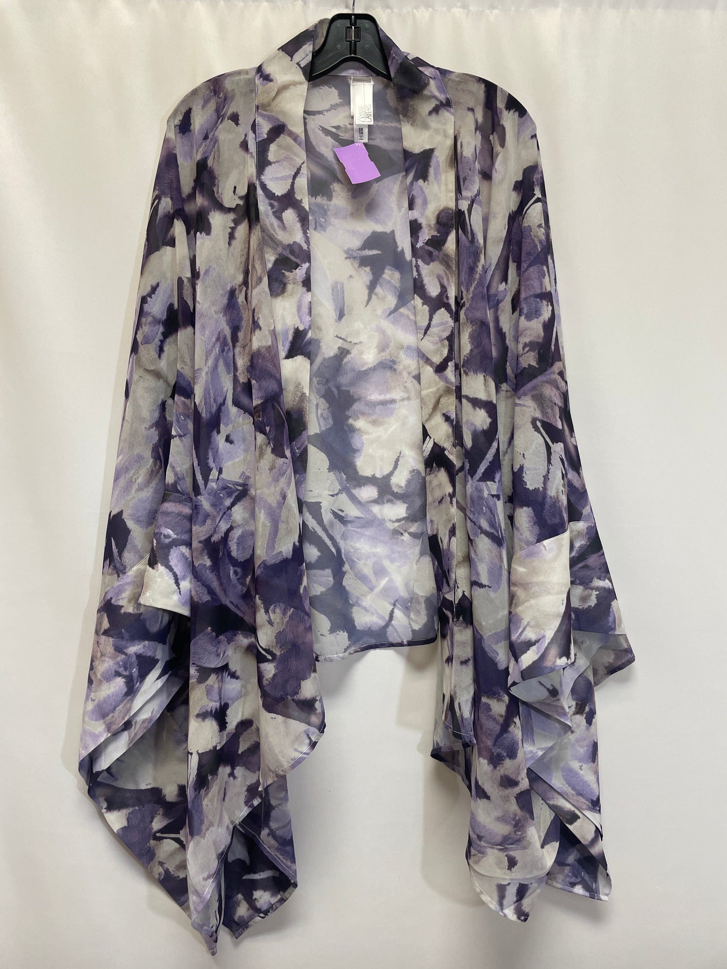 Purple Swimwear Cover-up Clothes Mentor, Size 3x