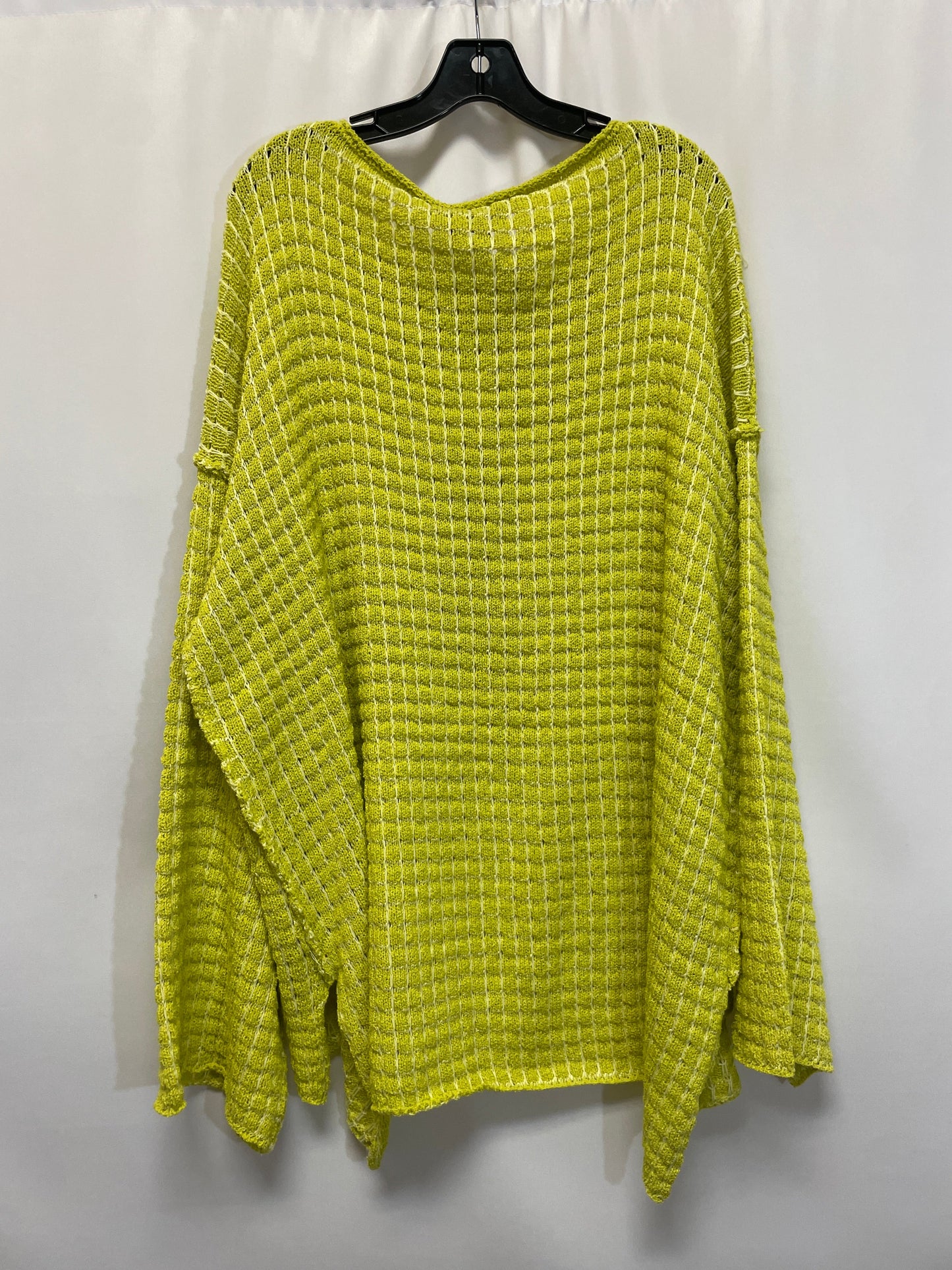 Green Top Long Sleeve Davi & Dani, Size 3x