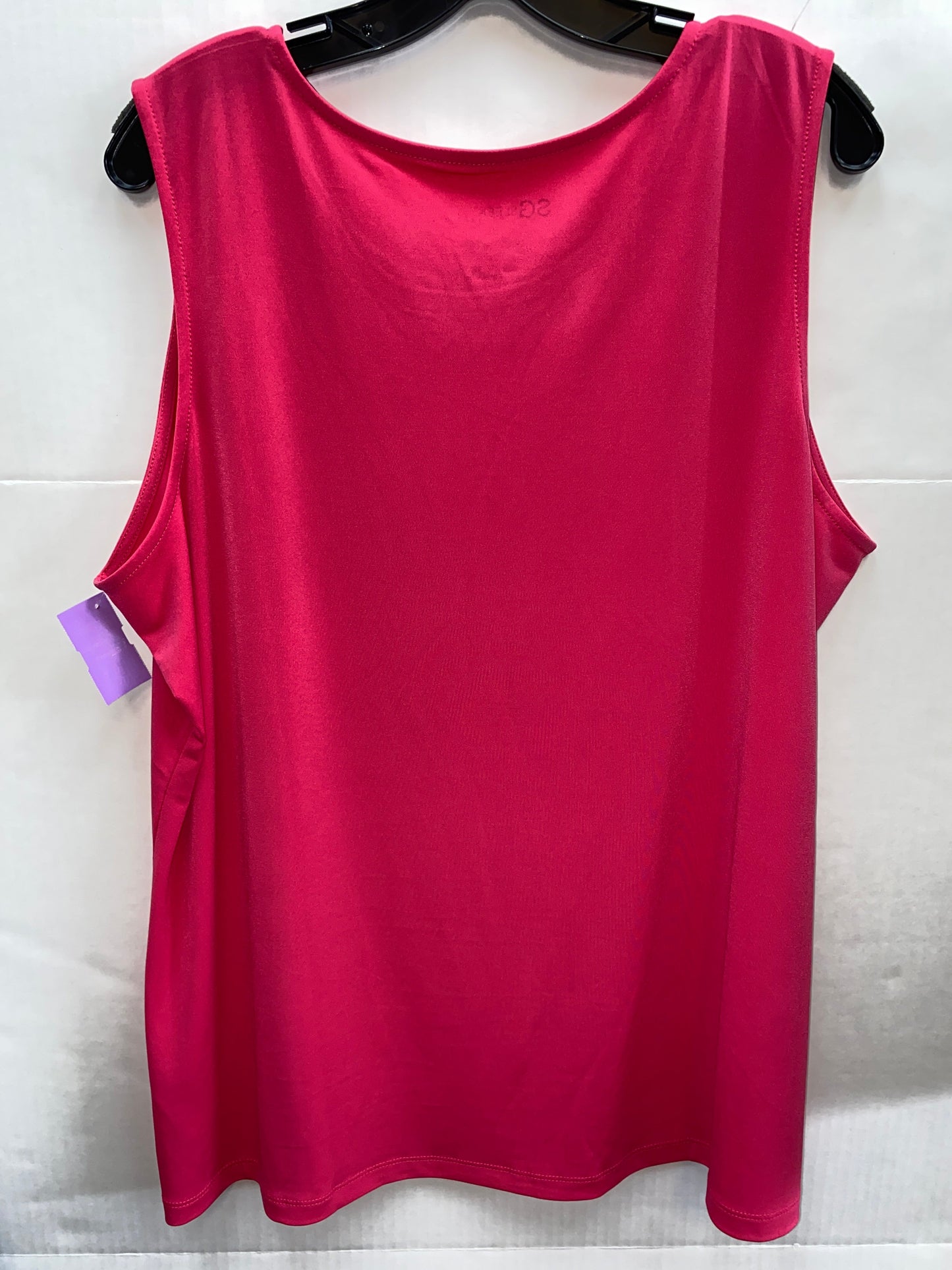 Pink Top Sleeveless Clothes Mentor, Size 3x