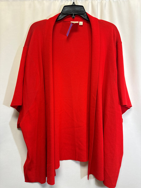 Red Cardigan Clothes Mentor, Size 3x