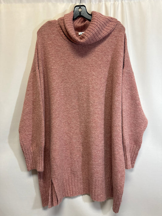 Mauve Sweater Denim And Co Qvc, Size 2x