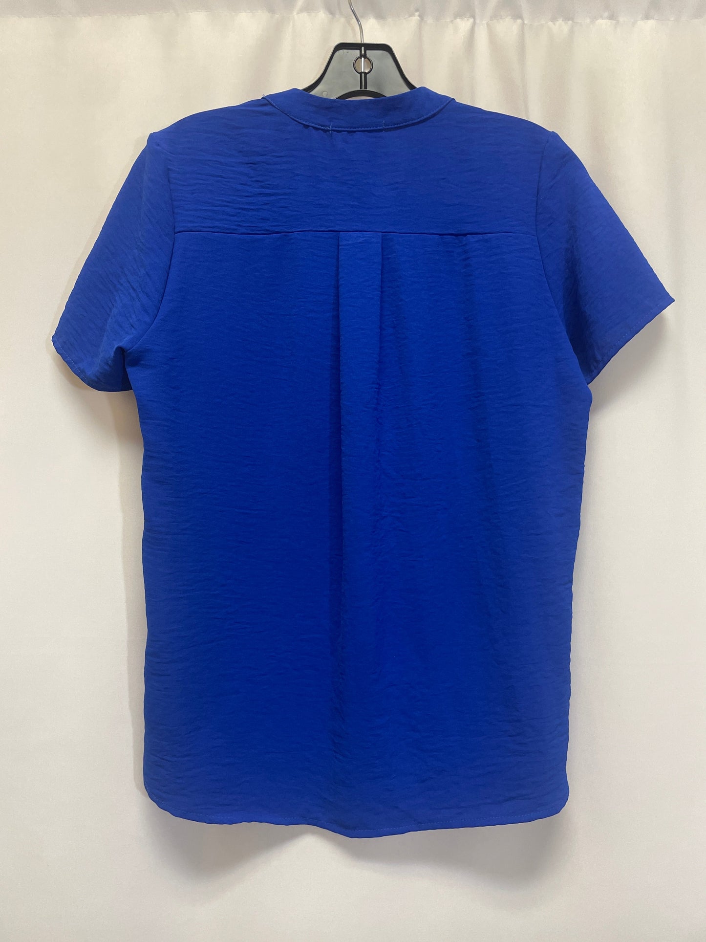 Blue Top Short Sleeve Entro, Size S