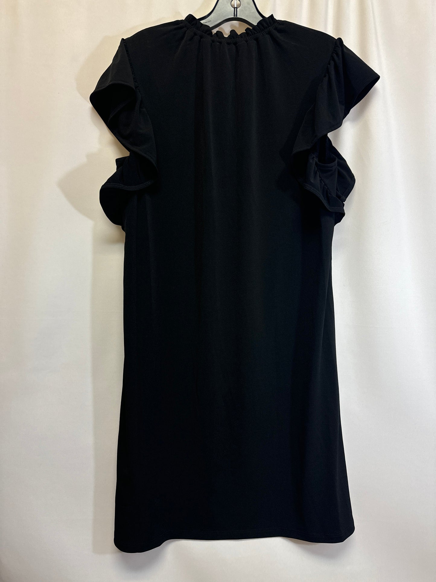 Black Dress Casual Midi Michael By Michael Kors, Size M