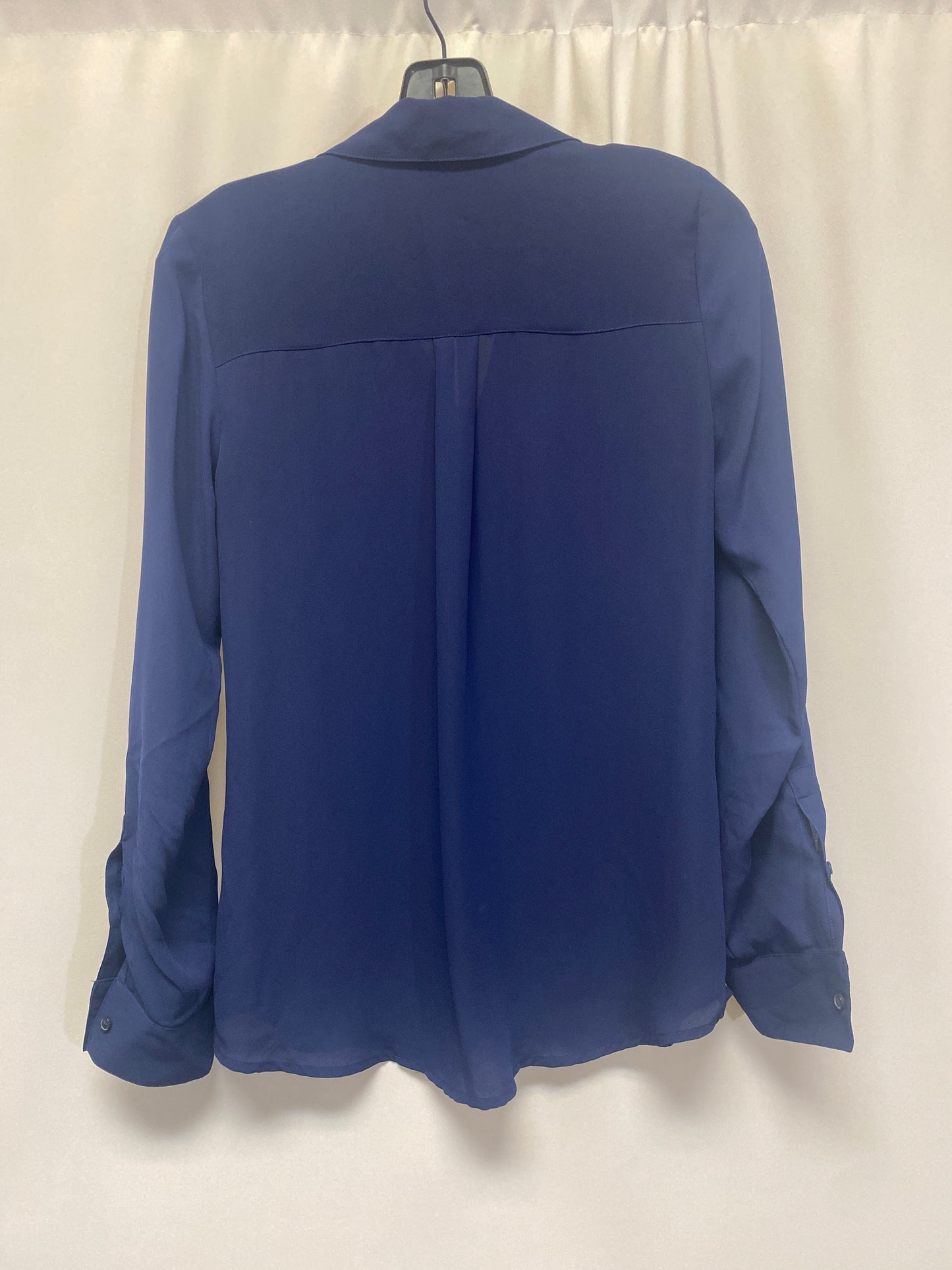 Blue Top Long Sleeve Express, Size Xs