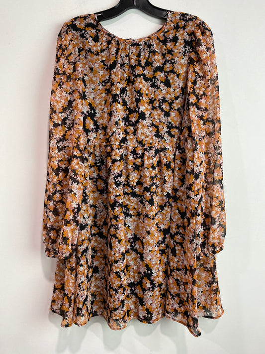 Orange Dress Casual Midi Sanctuary, Size S