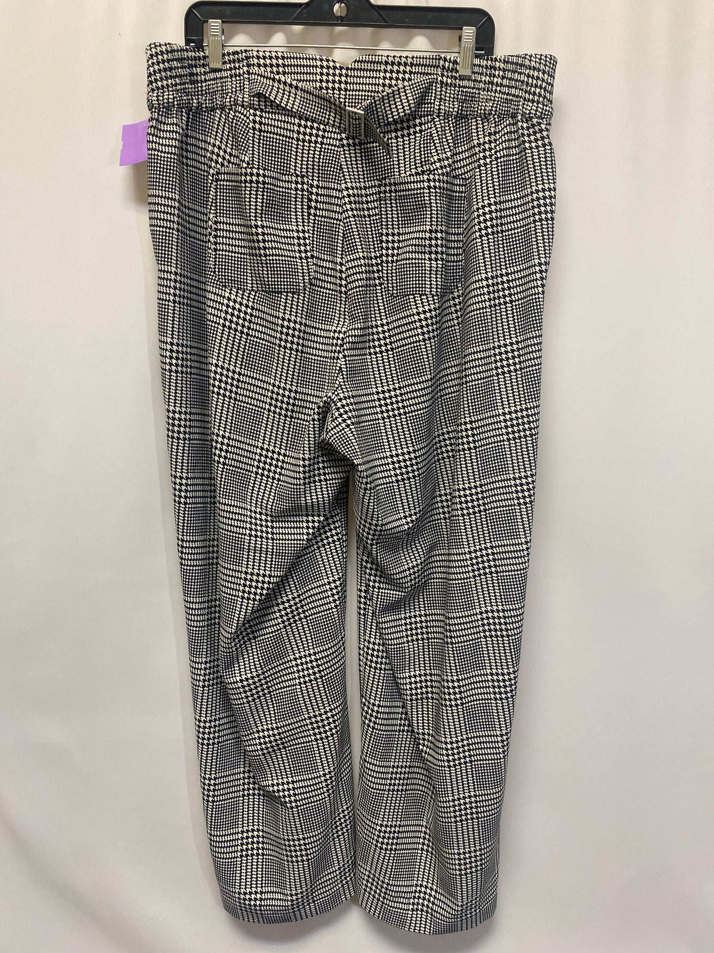 Black & White Pants Wide Leg Torrid, Size 14