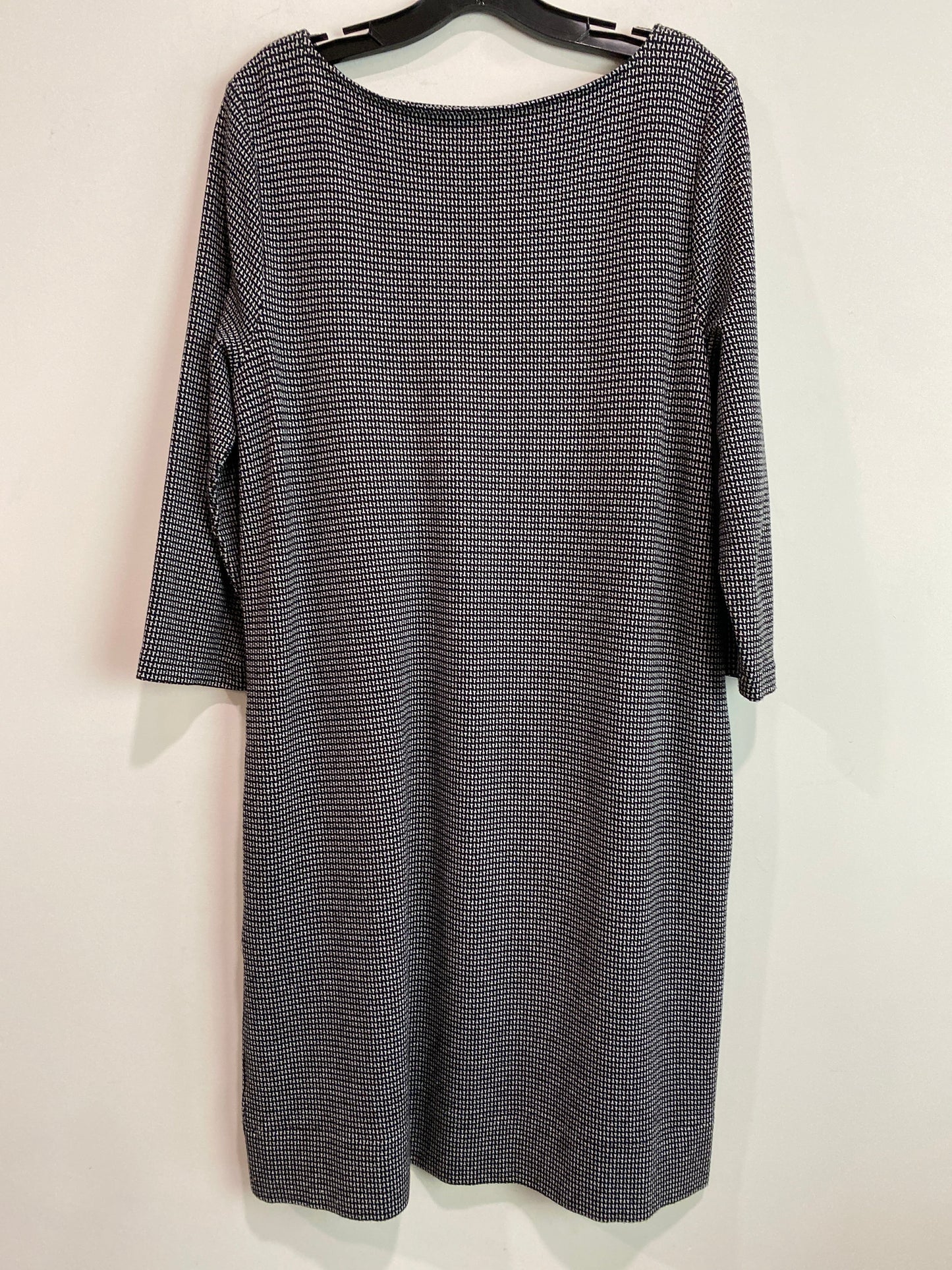 Black Dress Casual Midi J. Jill, Size M