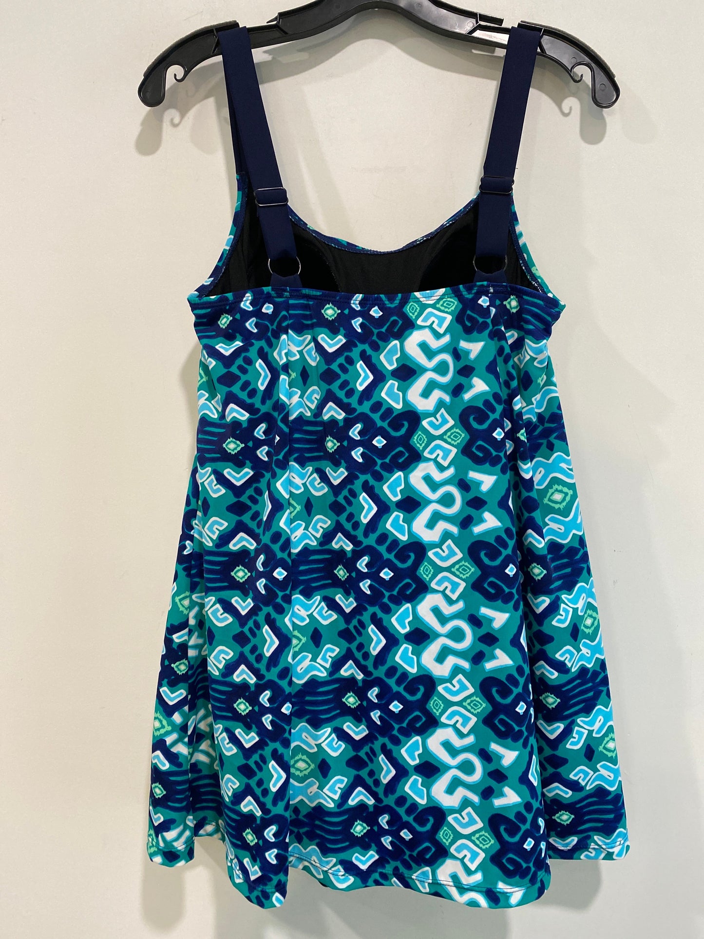 Blue & Green Swimsuit Clothes Mentor, Size Xl