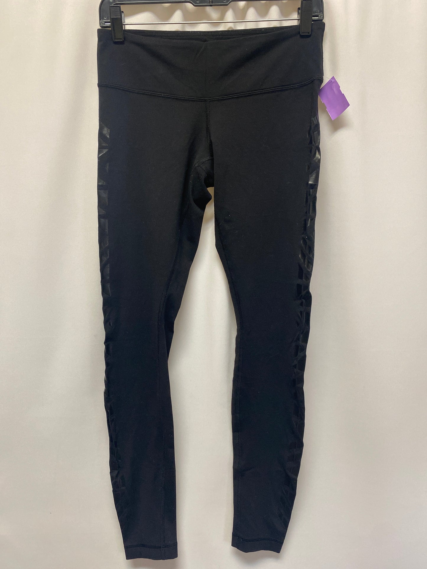 Black Athletic Leggings Lululemon, Size 8