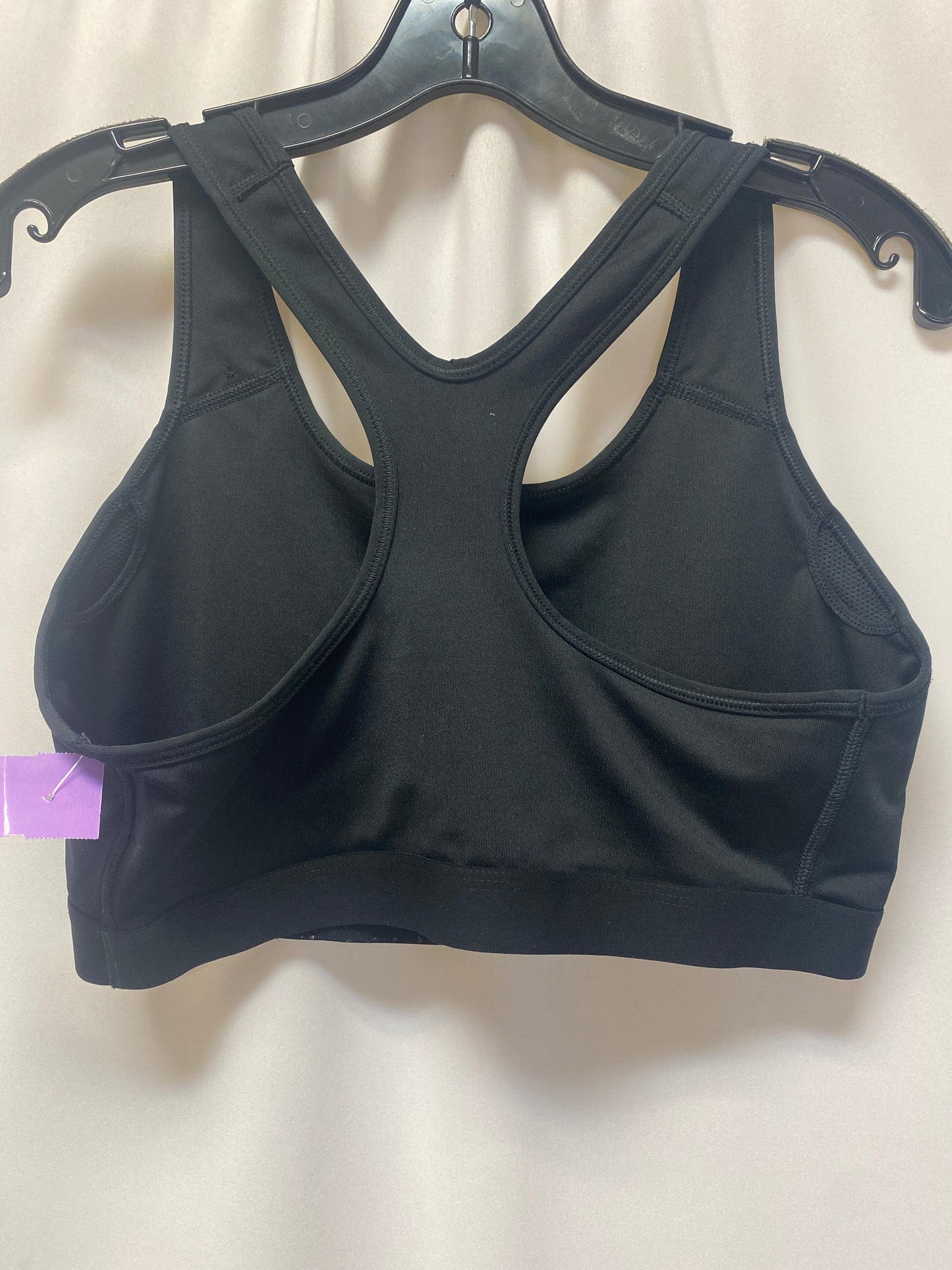 Black Athletic Bra Nike, Size Xl