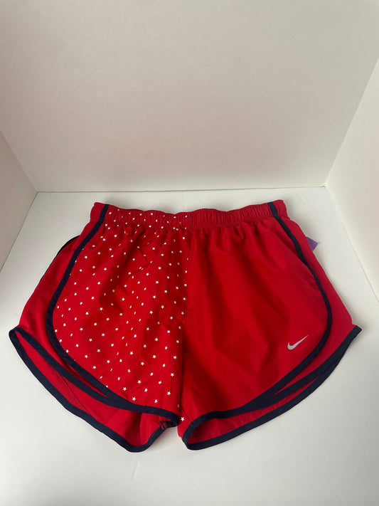Red Athletic Shorts Nike, Size L