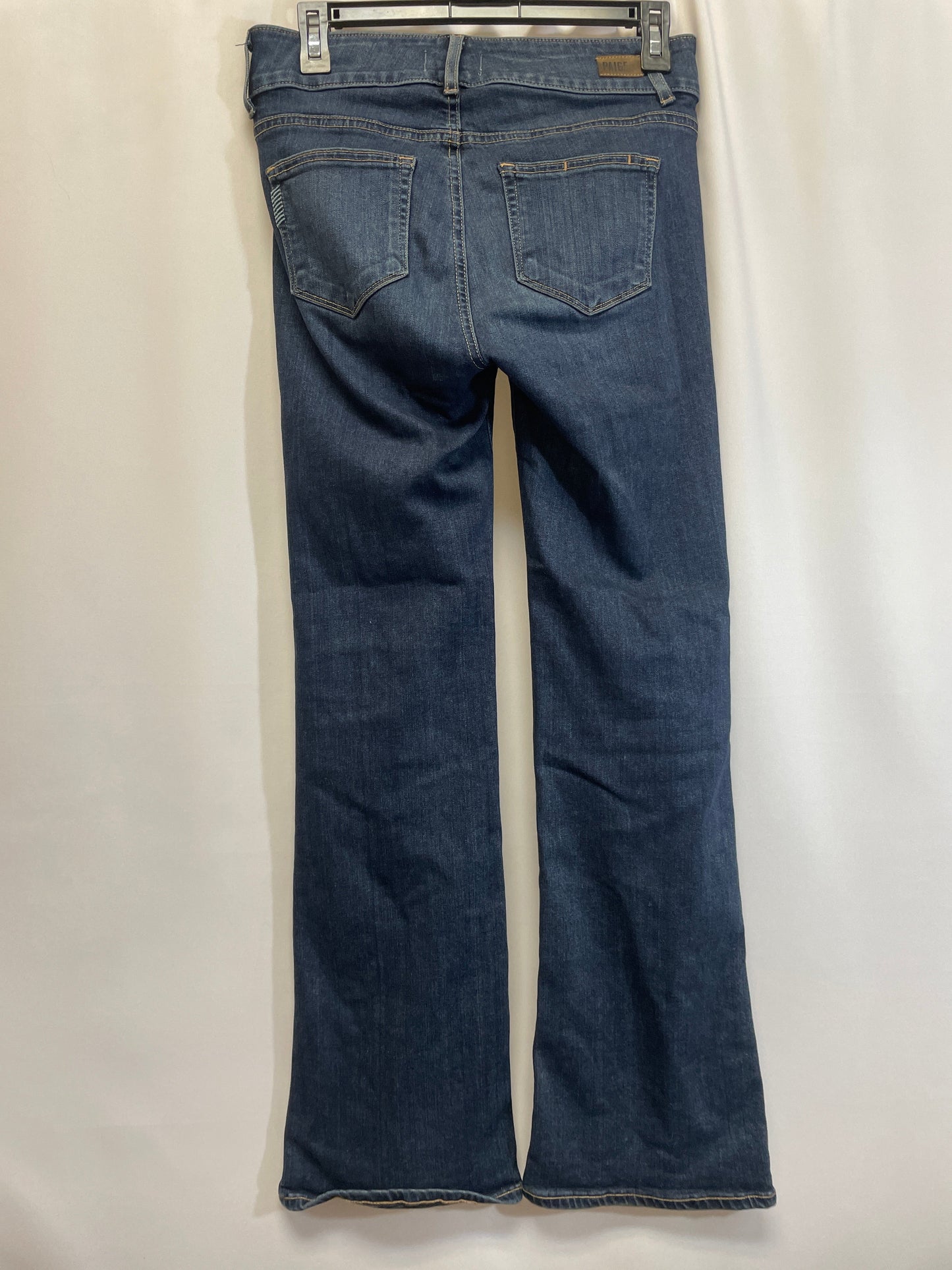 Blue Denim Jeans Boot Cut Paige, Size 6