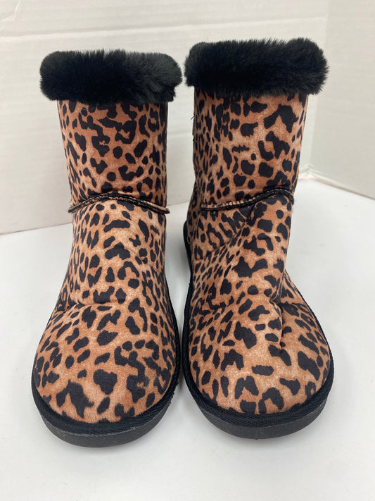Animal Print Boots Ankle Flats Torrid, Size 8.5