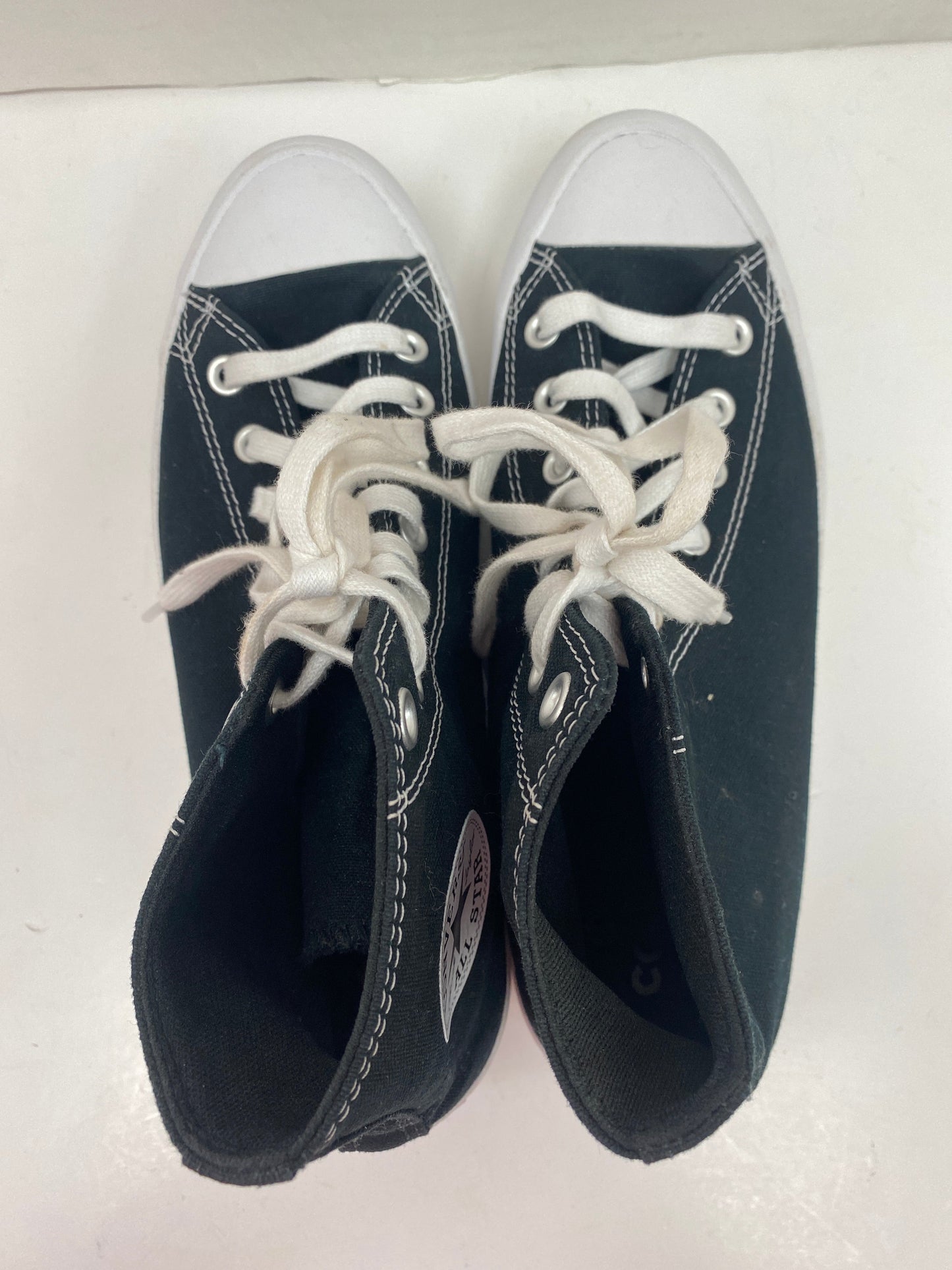 Black Shoes Sneakers Converse, Size 10